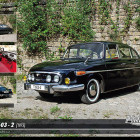 Puzzle - Retro-auta - Puzzle Tatra 603 - 2 (1975)