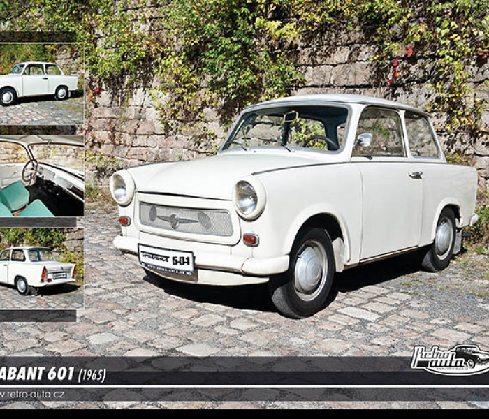 Puzzle - Retro-auta - Puzzle Trabant 601 (1965)