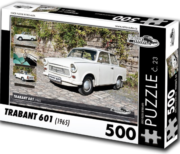 Puzzle - Retro-auta - Puzzle Trabant 601 (1965)