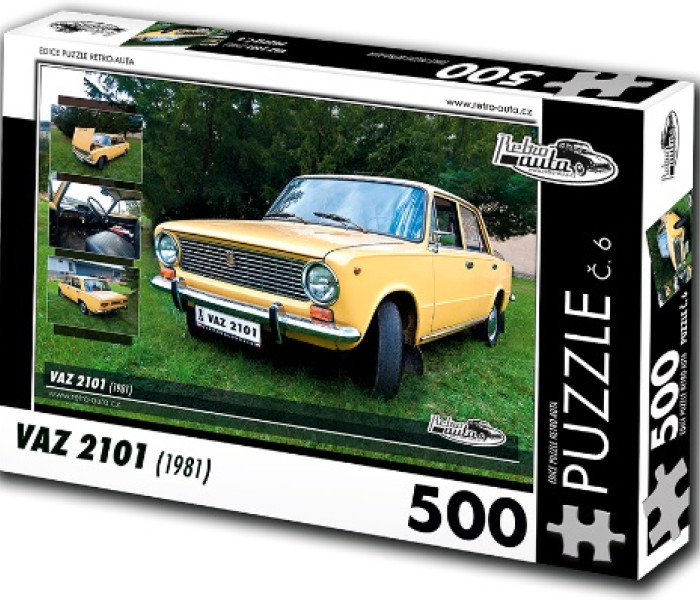 Puzzle - Retro-auta - Puzzle VAZ 2101 (1981)