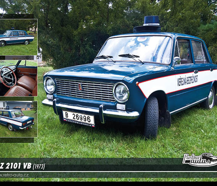 Puzzle - Retro-auta - Puzzle VAZ 2101 VB (1973)