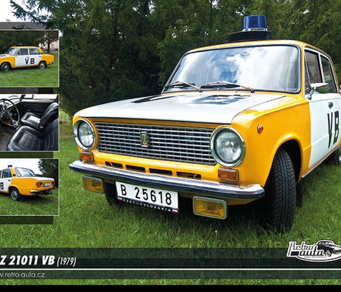 Puzzle - Retro-auta - Puzzle VAZ 21011 VB (1979)