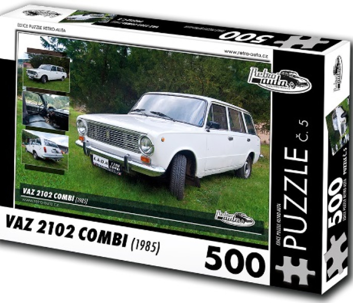 Puzzle - Retro-auta - Puzzle VAZ 2102 combi (1985)