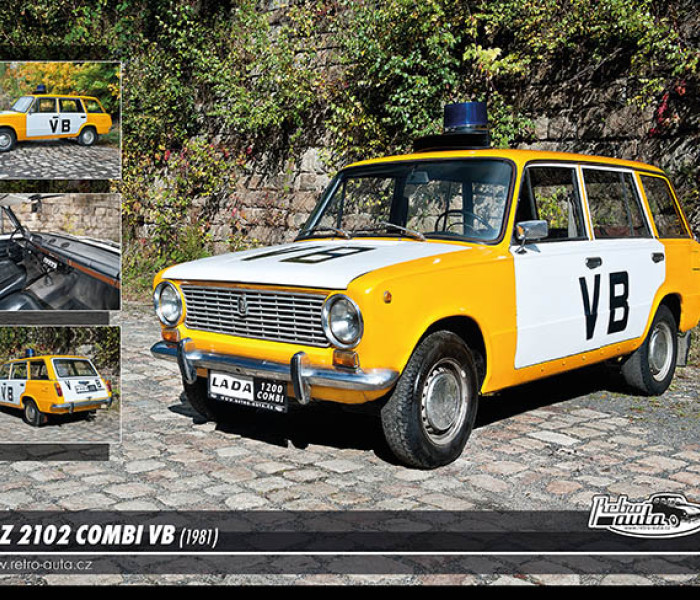 Puzzle - Retro-auta - Puzzle VAZ 2102 Combi VB (1981)