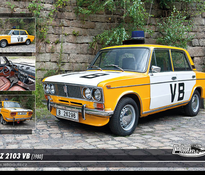 Puzzle - Retro-auta - Puzzle VAZ 2103 VB (1980)