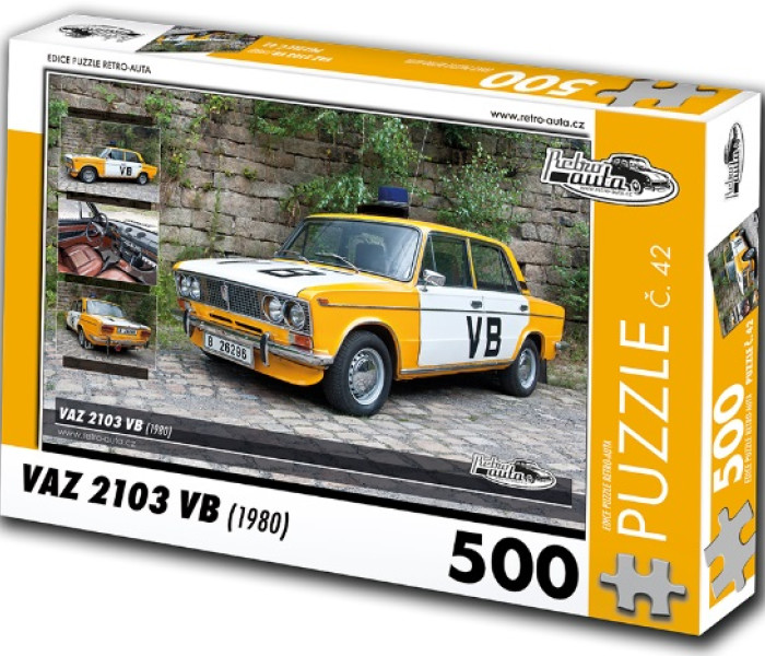 Puzzle - Retro-auta - Puzzle VAZ 2103 VB (1980)
