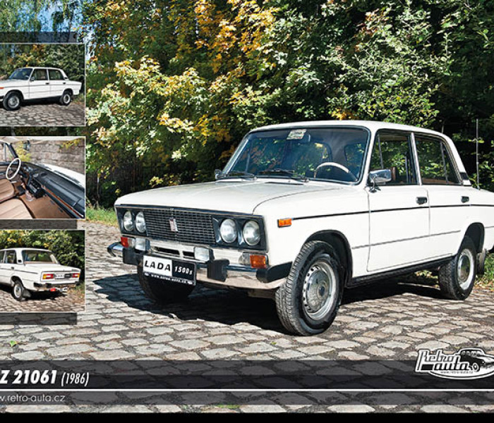 Puzzle - Retro-auta - Puzzle VAZ 21061 (1986)