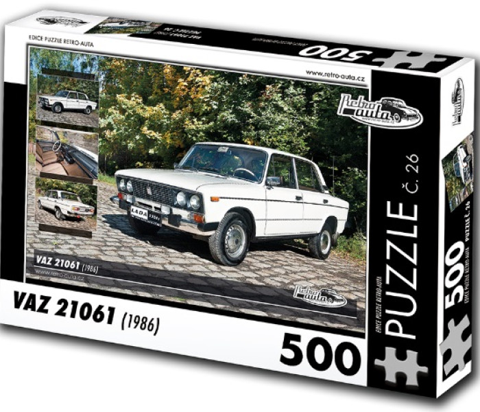 Puzzle - Retro-auta - Puzzle VAZ 21061 (1986)