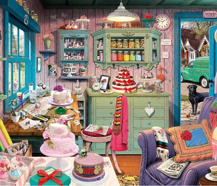 Puzzle - Schmidt - Nagymama szobája