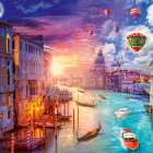 Puzzle - Schmidt - Velence - nappal és éjszaka