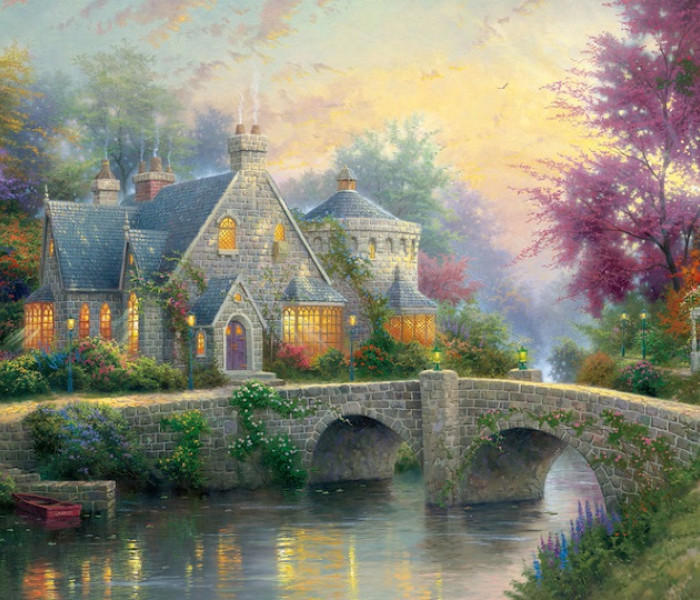 Puzzle - Schmidt - Tavasz és tél a Lamplight Manorban