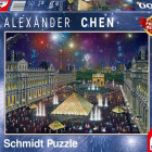 Puzzle - Schmidt - Tűzijáték a Louvre felett