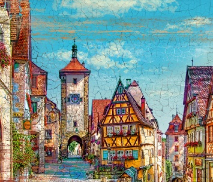 Puzzle - Schmidt - Rothenburg, Németország