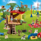Puzzle - Schmidt - Boldog kutyák + Schleich figura