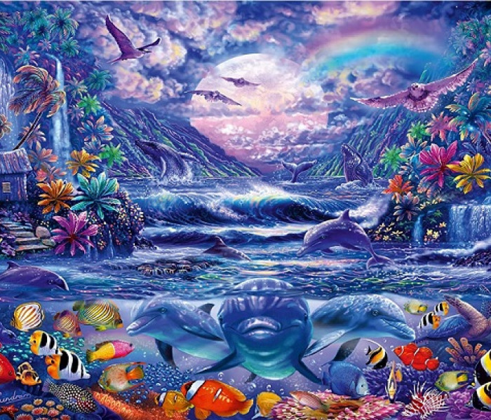 Puzzle - Schmidt - Delfinvilág