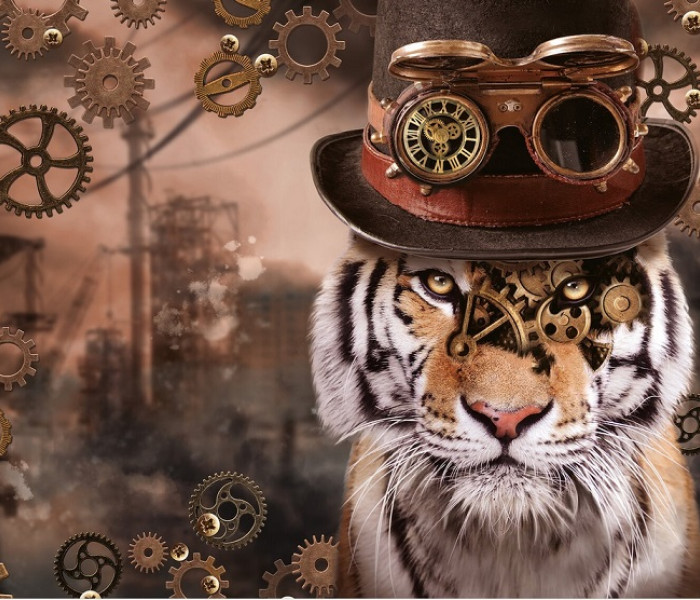 Puzzle - Schmidt - Tigris - Steampunk