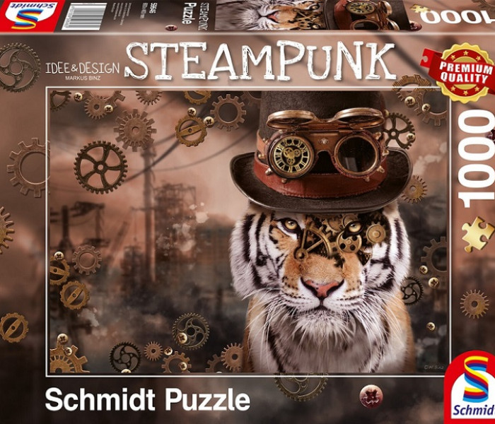Puzzle - Schmidt - Tigris - Steampunk