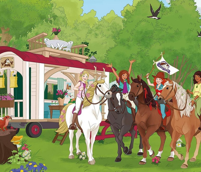 Puzzle - Schmidt - Lovaglás + Schleich figura