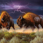 Puzzle - Sunsout - Bölény