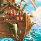 Puzzle - Sunsout - Noé bárkája