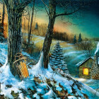 Puzzle - Sunsout - Téli emlékek