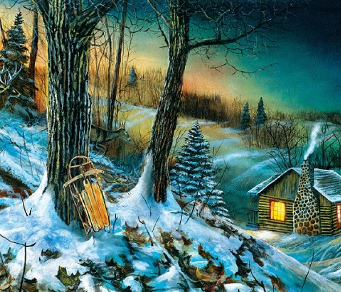 Puzzle - Sunsout - Téli emlékek