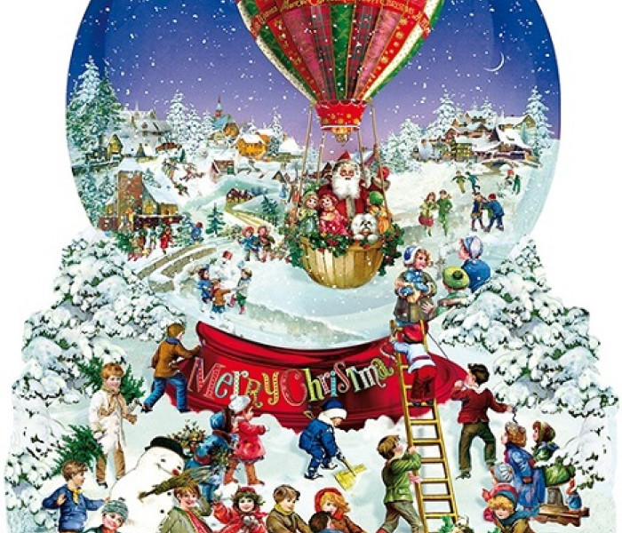 Puzzle - Sunsout - Karácsonyi léggömb