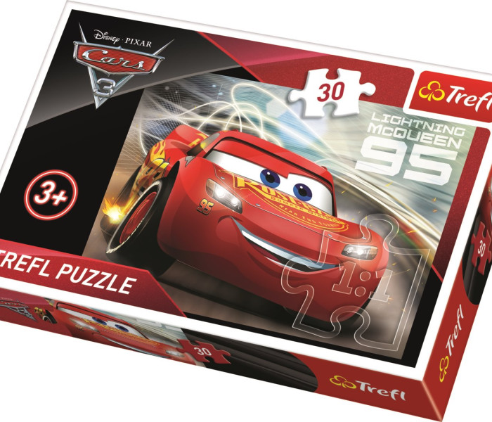 Puzzle - Trefl - Cars – Villám McQueen