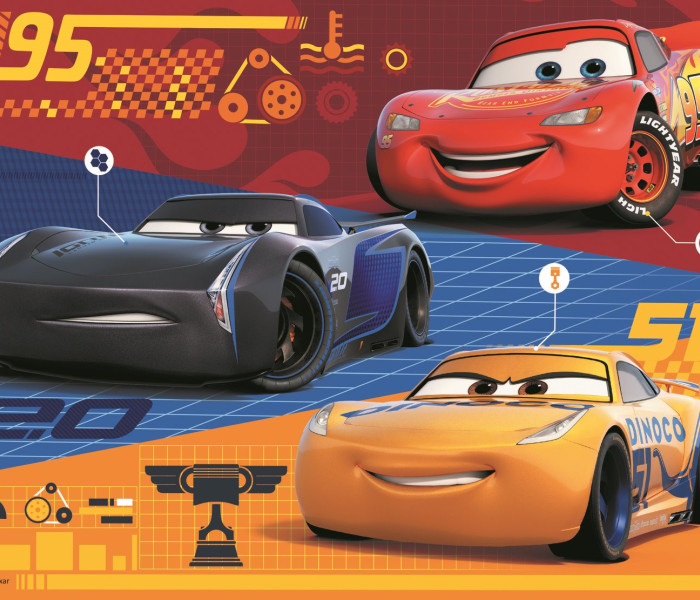 Puzzle - Trefl - Cars - a verseny előtt