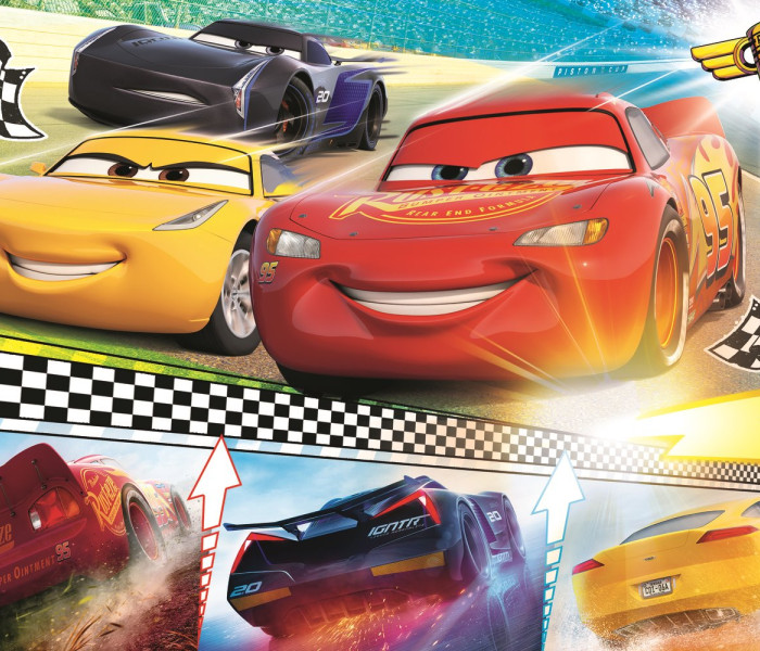 Puzzle - Trefl - Cars - Az élet versenye