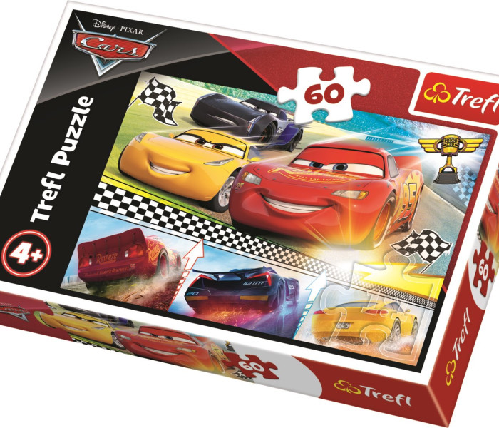 Puzzle - Trefl - Cars - Az élet versenye