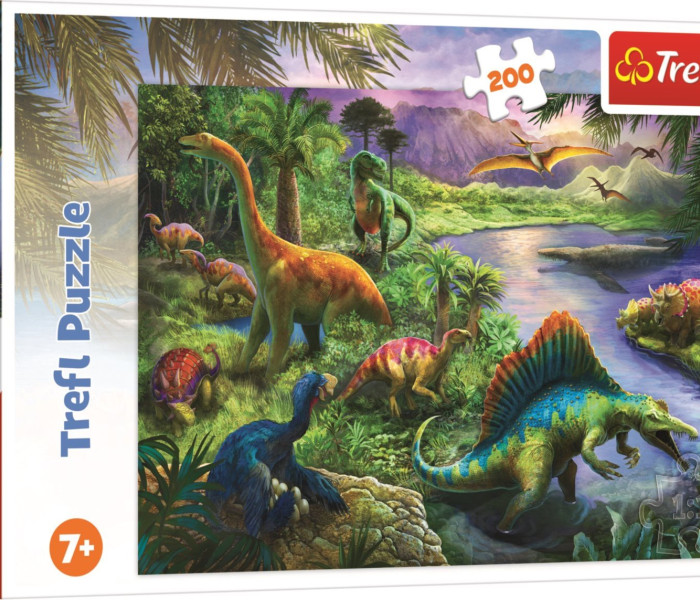Puzzle - Trefl - Dinoszauruszok