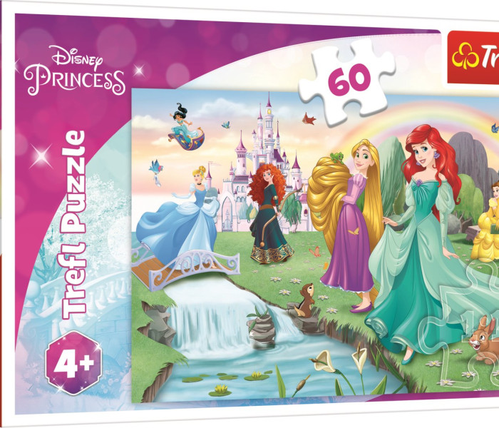 Puzzle - Trefl - Disney hercegnők