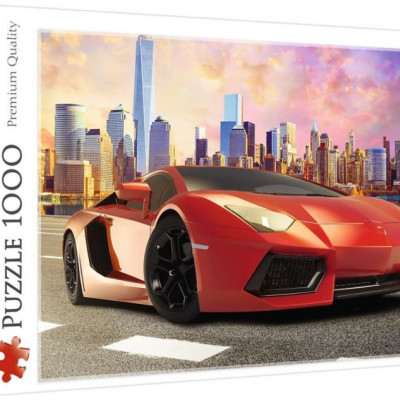 Jízda při západu slunce