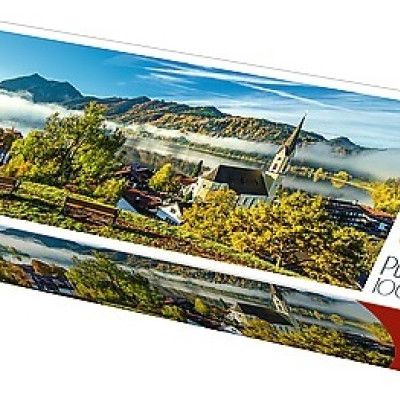 Schliersee-tó, Németország - Panoramatikus Puzzle