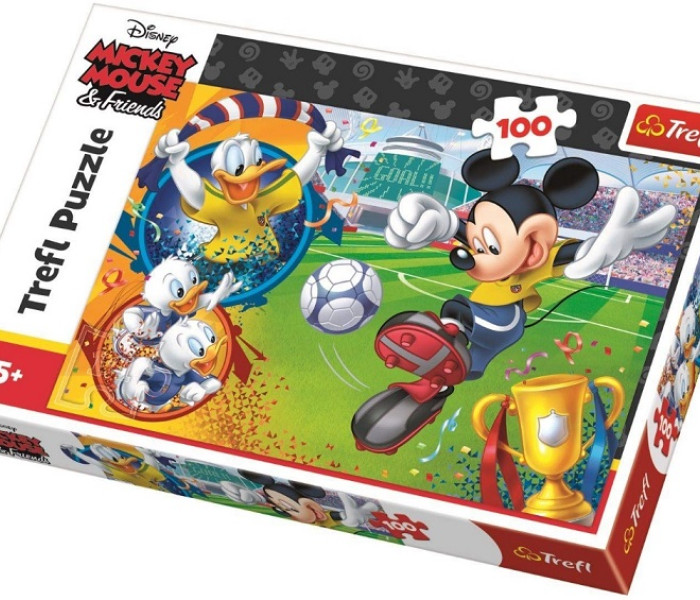 Puzzle - Trefl - Mickey egér - foci