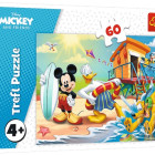 Puzzle - Trefl - Mickey egér a tengerparton