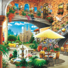 Puzzle - Trefl - Barcelona látképe