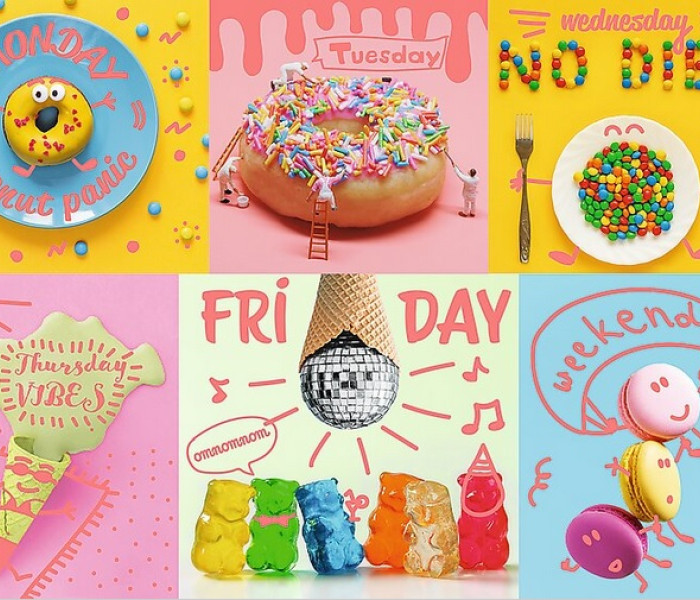 Puzzle - Trefl - Édes hét