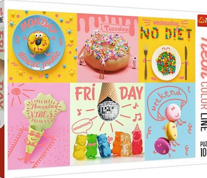 Puzzle - Trefl - Édes hét