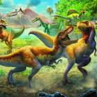 Puzzle - Trefl - Dinoszaurusz világ