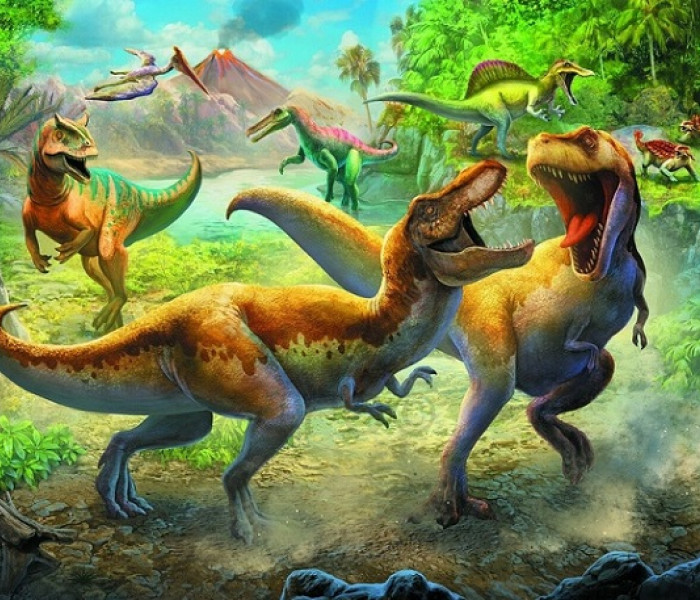 Puzzle - Trefl - Dinoszaurusz világ